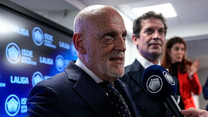 Javier Tebas and Real Madrid rarely see eye to eye.