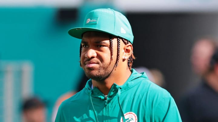 Dolphins quarterback Tua Tagovailoa is open to playing somewhere new next season. Dolphins quarterback Tua Tagovailoa is open to playing somewhere new next season.