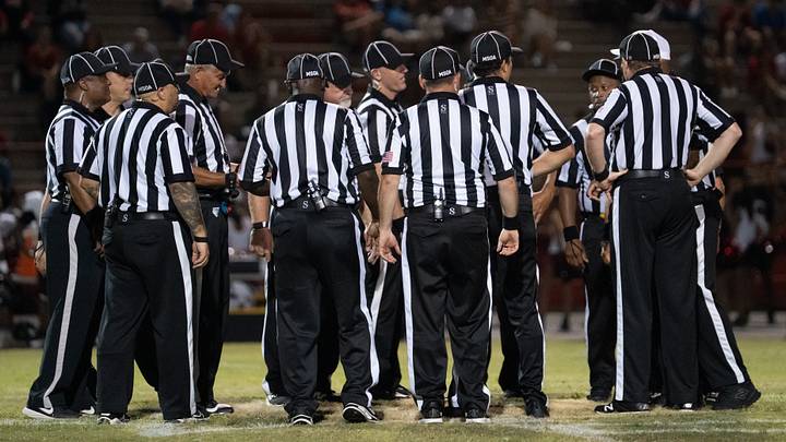 A questionable officiating call, on the last play of the game, preserved American Fork's 28-24 win over Lone Peak, Thurs., Sept. 25, in of Utah's hottest high school football rivalries A questionable officiating call, on the last play of the game, preserved American Fork's 28-24 win over Lone Peak, Thurs., Sept. 25, in of Utah's hottest high school football rivalries