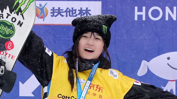 Gold medalist Choi Ga-on of South Korea