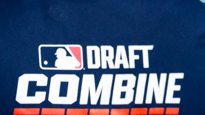 Horizon High School (CO) infielder Parker Aaron during the MLB Draft Combine high school baseball game at Chase Field on June 17, 2025. Horizon High School (CO) infielder Parker Aaron during the MLB Draft Combine high school baseball game at Chase Field on June 17, 2025.