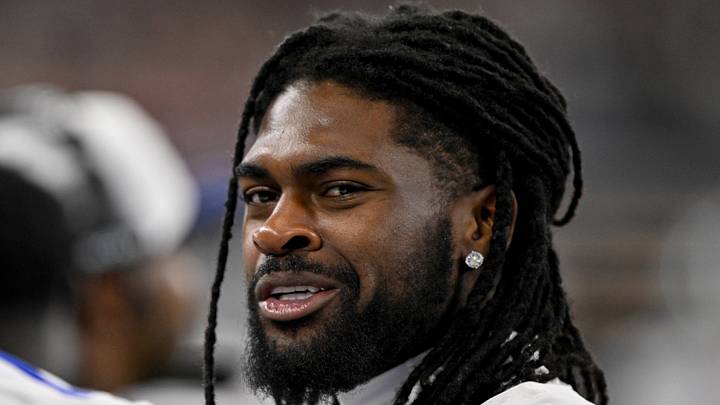 New Seattle Seahawks cornerback Trevon Diggs looks on before a game