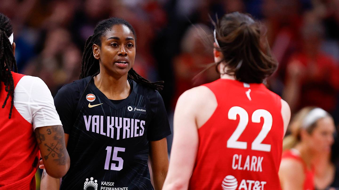 Tiffany Hayes Brushes Off Caitlin Clark Exchange Before Fever-Valkyries Rematch