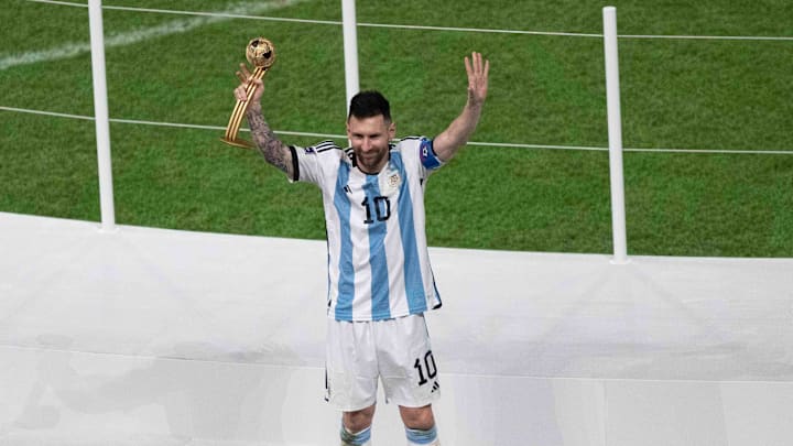 Lionel Messi a remporté le trophée de meilleur joueur.