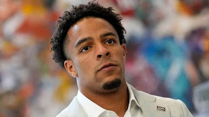  Mississippi State wide receiver Brenen Thompson 