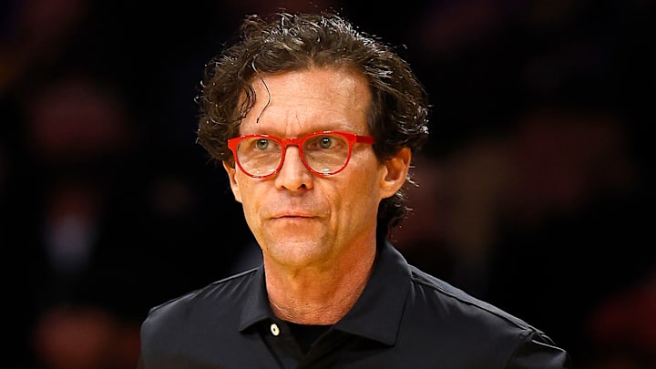 Atlanta Hawks head coach Quin Snyder