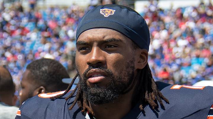 Chicago Bears offensive tackle Braxton Jones Chicago Bears offensive tackle Braxton Jones