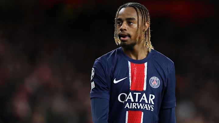 Bradley Barcola - Champions League PSG