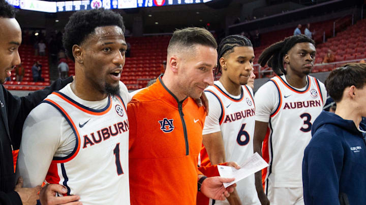 Steven Pearl and his Auburn Tigers are 8-3 heading into Saturday's matchup against Purdue (10-1) in the Indy Classic.