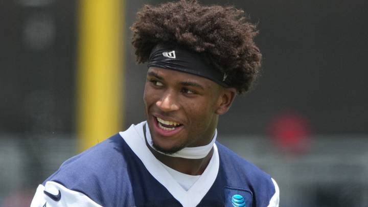 Dallas Cowboys defensive back Caleb Downs Dallas Cowboys defensive back Caleb Downs