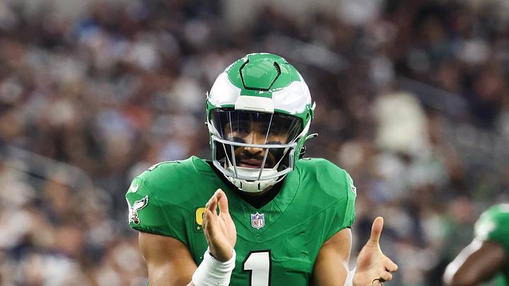 Philadelphia Eagles quarterback Jalen Hurts
