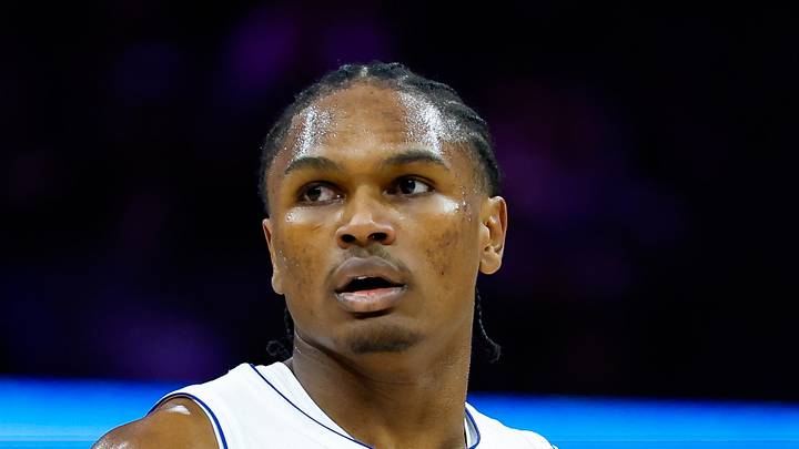 Detroit Pistons guard Ausar Thompson (9) reacts after getting called for a technical foul during the second quarter against the Sacramento Kings at Golden 1 Center on Dec 23, 2025.