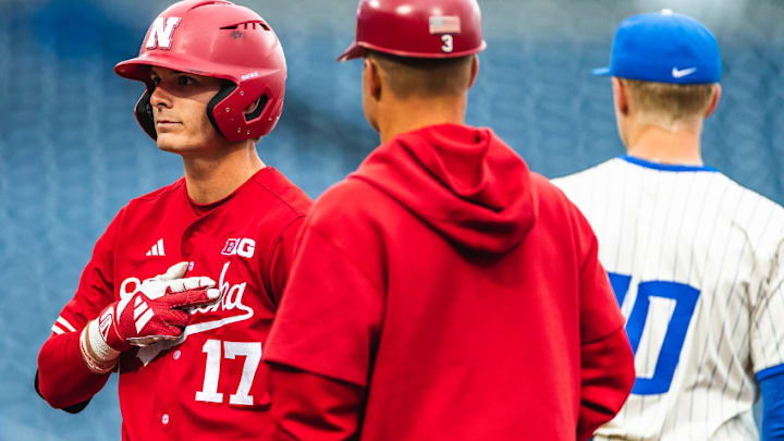 It was a tense ninth inning in Omaha, but Nebraska held on to beat in-state rival Creighton 6-5 Tuesday night.