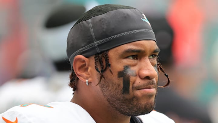 Former Miami Dolphins quarterback Tua Tagovailoa