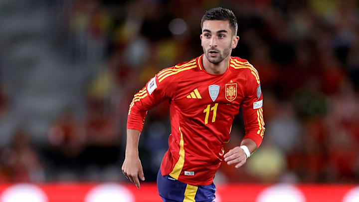 Ferran Torres, lors d'Espagne - Géorgie