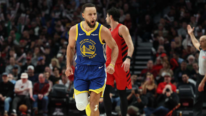 Steph Curry set a new NBA record previously held by Michael Jordan with his latest 40-point game. 