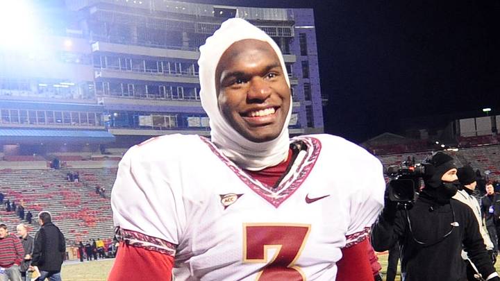 Nov 22, 2008; College Park, MD, USA; Florida State Seminoles safety Myron Rolle (3) walks off the field after defeating the Maryland Terrapins 37-3 at Chevy Chase Bank Field at Byrd Stadium. Mandatory Credit: James Lang-USA TODAY Sports Nov 22, 2008; College Park, MD, USA; Florida State Seminoles safety Myron Rolle (3) walks off the field after defeating the Maryland Terrapins 37-3 at Chevy Chase Bank Field at Byrd Stadium. Mandatory Credit: James Lang-USA TODAY Sports