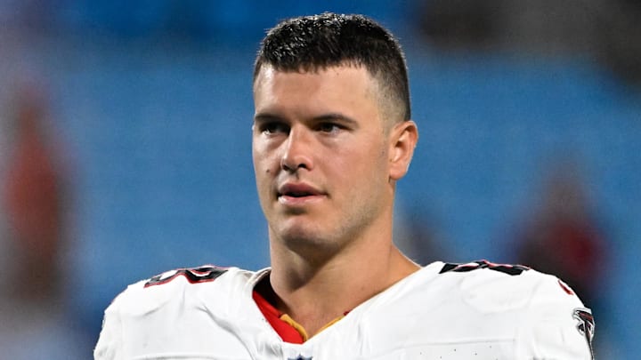 Atlanta Falcons tight end Charlie Woerner