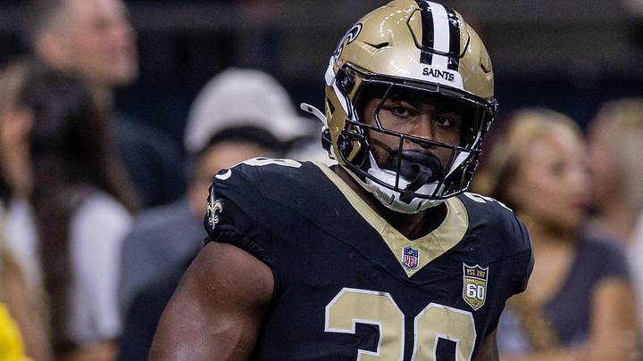 New Orleans Saints RB Audric Estime (30) New Orleans Saints RB Audric Estime (30)