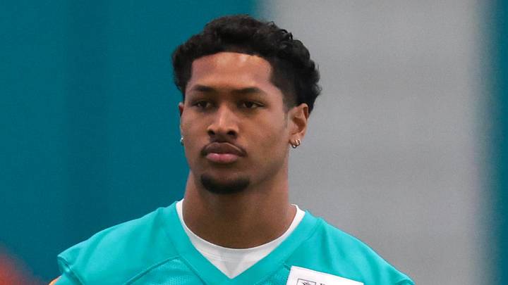 Miami Dolphins cornerback Chris Johnson Miami Dolphins cornerback Chris Johnson