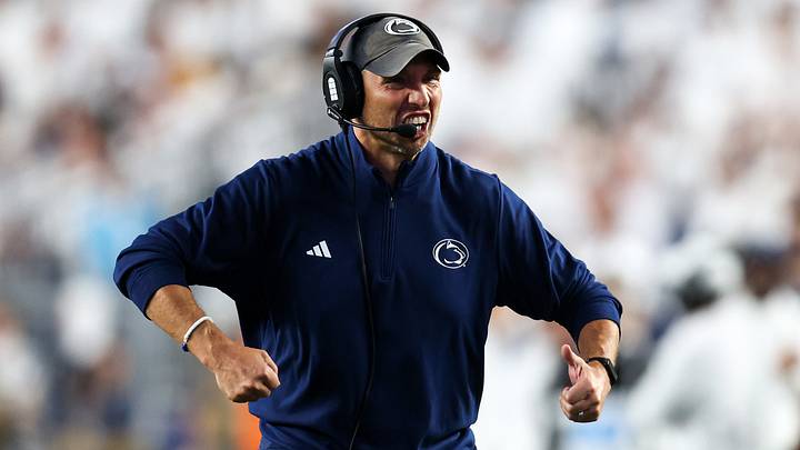 Penn State coach Matt Campbell and the Nittany Lions are out of College Football Playoff contention. Penn State coach Matt Campbell and the Nittany Lions are out of College Football Playoff contention.
