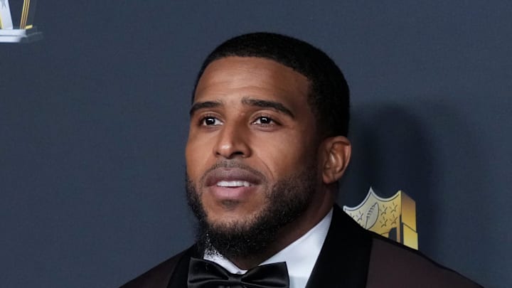 Bobby Wagner on the NFL Honors Red Carpet before Super Bowl LX.