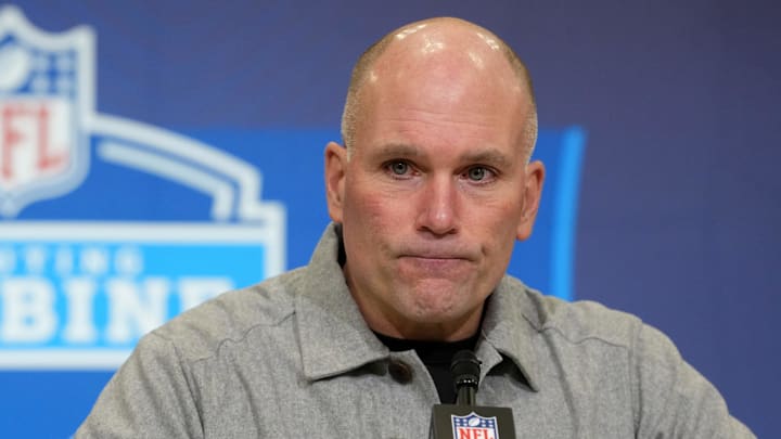 Baltimore Ravens general manager Eric DeCosta