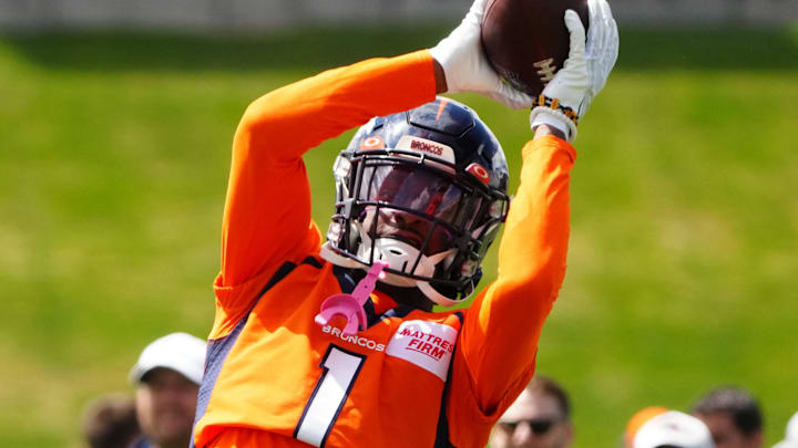 Former Denver Broncos wide receiver KJ Hamler