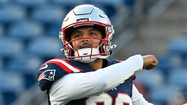 New England Patriots kicker Andy Borregales