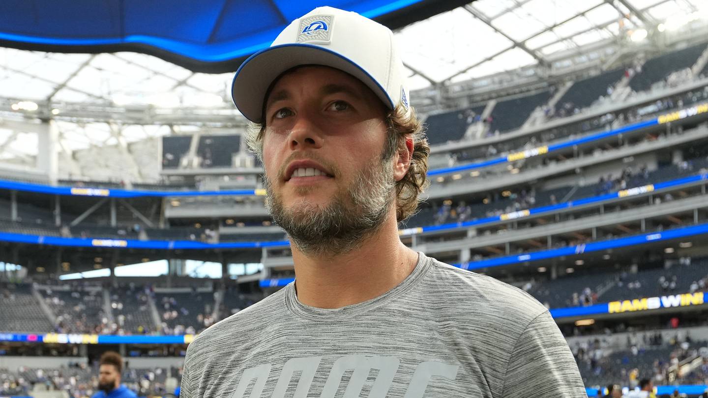 Matthew Stafford doesn't need another MVP to lead the Rams to the top