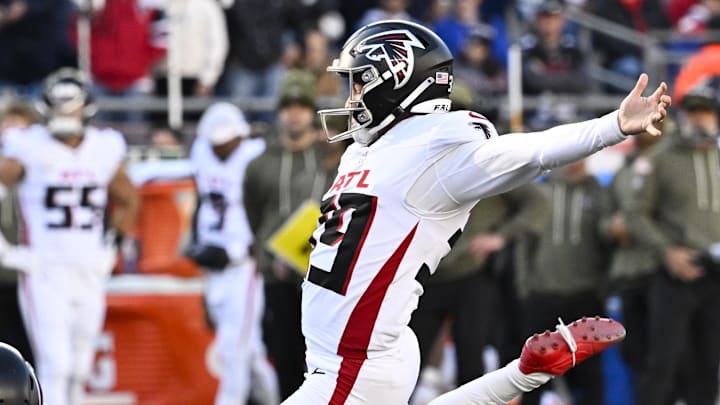 Atlanta Falcons place kicker Parker Romo is at risk of losing his job