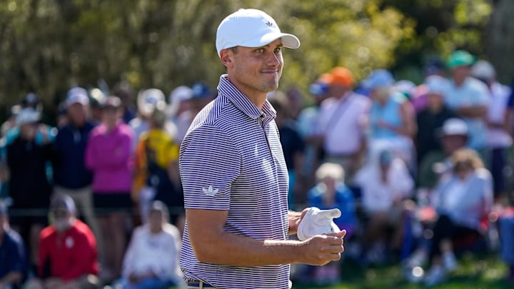 Ludvig Aberg grabbed a two-stroke lead heading into the weekend at the PGA Tour's flagship event. 