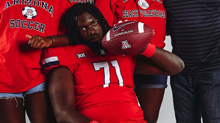 Khalil Sanogo on his official visit to Arizona Khalil Sanogo on his official visit to Arizona