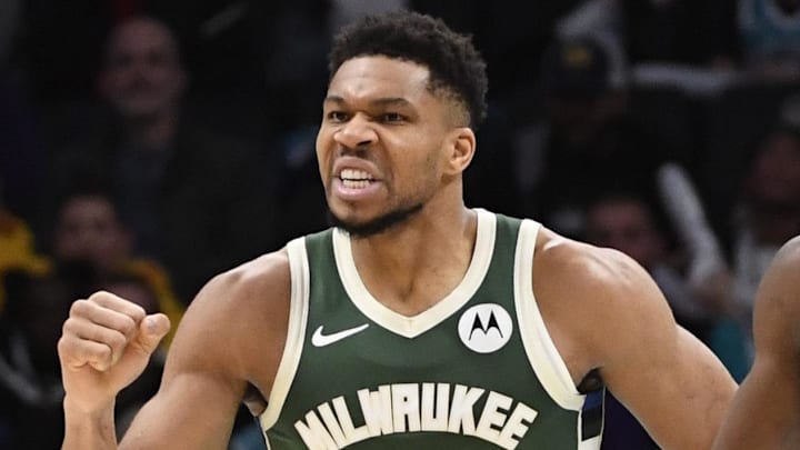 Milwaukee Bucks forward Giannis Antetokounmpo Milwaukee Bucks forward Giannis Antetokounmpo