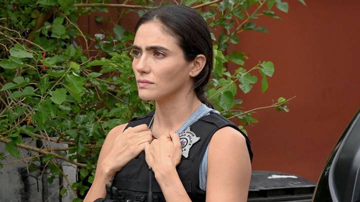 CHICAGO P.D. -- "Demolition" Episode 1401 -- Pictured: Arienne Mandi as Eva Imani 