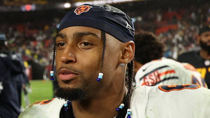 Chicago Bears cornerback Kyler Gordon Chicago Bears cornerback Kyler Gordon