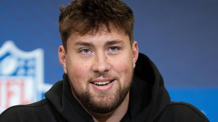 Carolina Panthers offensive tackle Monroe Freeling