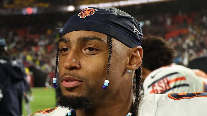 Chicago Bears cornerback Kyler Gordon Chicago Bears cornerback Kyler Gordon