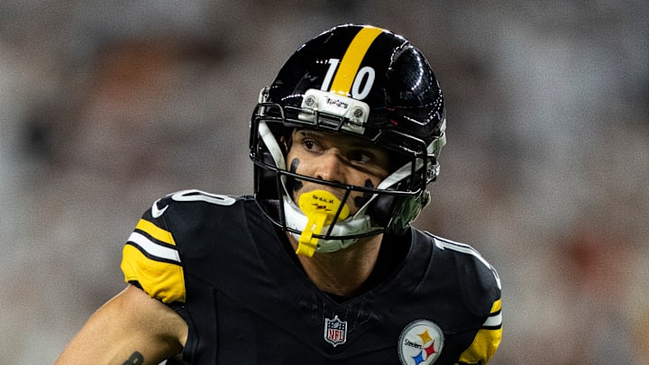 Pittsburgh Steelers receiver Roman Wilson Pittsburgh Steelers receiver Roman Wilson