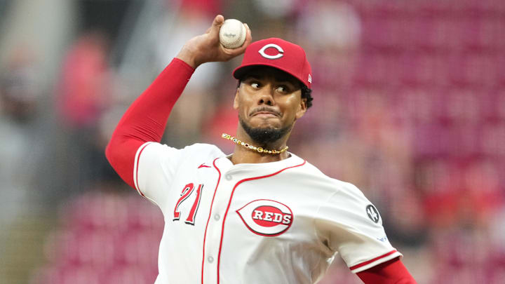 Cincinnati Reds pitcher Hunter Greene