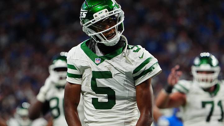 New York Jets wide receiver Garrett Wilson New York Jets wide receiver Garrett Wilson