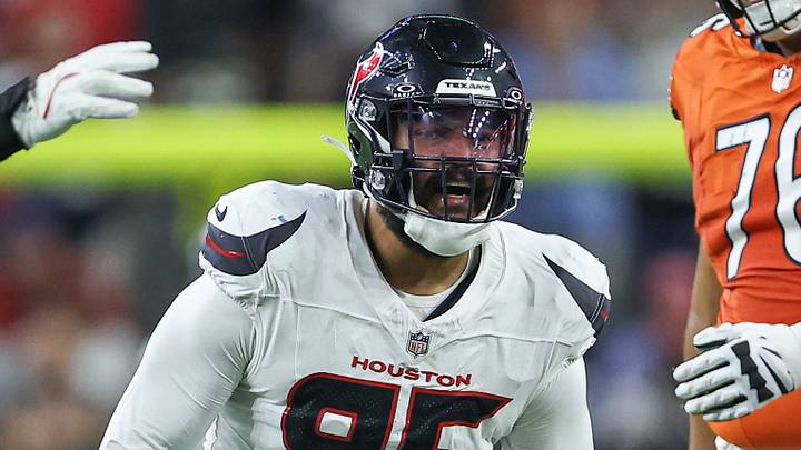 Houston Texans defensive end Derek Barnett (95) Houston Texans defensive end Derek Barnett (95)