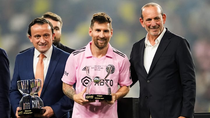 Lionel Messi llegó hace poco más de un mes al Inter Miami y ya ganó su primer título 