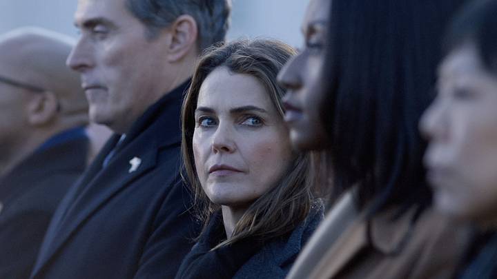 The Diplomat. (L to R) Rufus Sewell as Hal Wyler, Keri Russell as Kate Wyler, Nana Mensah as Billie Appiah, Ali Ahn as Eidra Park in episode 306 of The Diplomat The Diplomat. (L to R) Rufus Sewell as Hal Wyler, Keri Russell as Kate Wyler, Nana Mensah as Billie Appiah, Ali Ahn as Eidra Park in episode 306 of The Diplomat