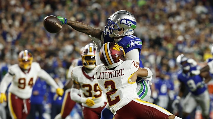 Commanders cornerback Marshon Lattimore is believed to have torn his ACL.