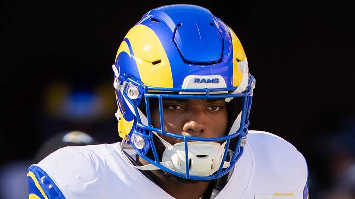 Los Angeles Rams linebacker Josaiah Stewart.