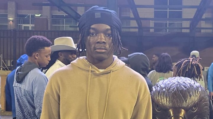 Joe T. Robinson athlete Braylyn Brown during a gameday visit at North Texas in 2024 Joe T. Robinson athlete Braylyn Brown during a gameday visit at North Texas in 2024