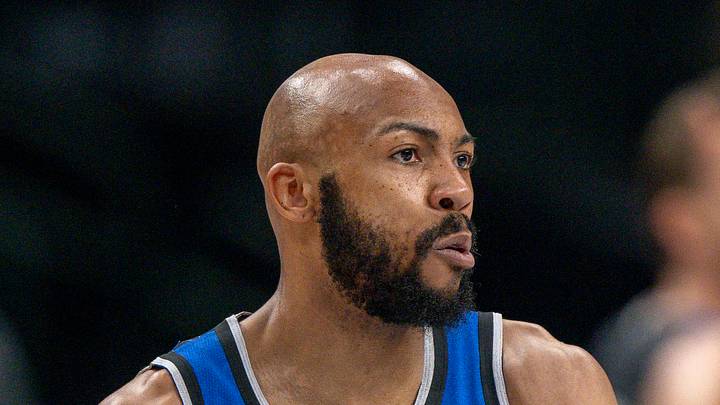 Jevon Carter controls the ball during the game between the Mavericks and the Magic. Jevon Carter controls the ball during the game between the Mavericks and the Magic.
