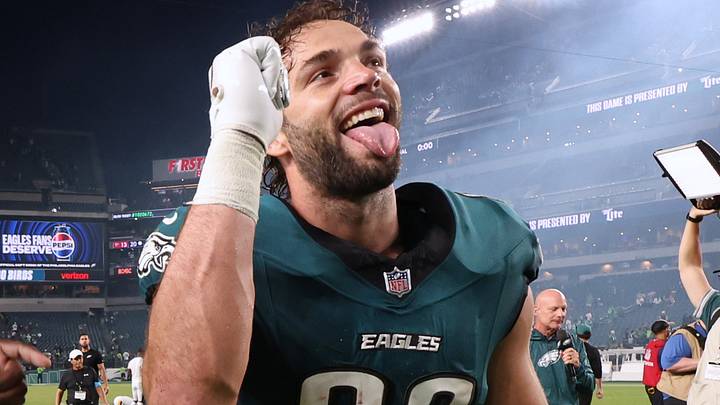 Philadelphia Eagles tight end Dallas Goedert 