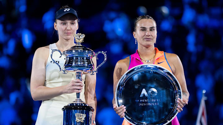 Elena Rybakina and Aryna Sabalenka face off in the women's final at Indian Wells.
